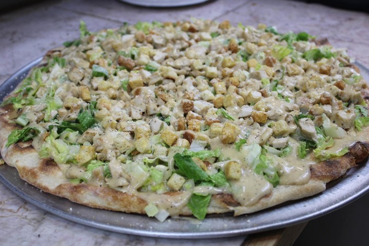 Chicken Caesar Pizza