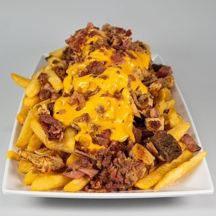 Papas Tainas (All meats house fries)