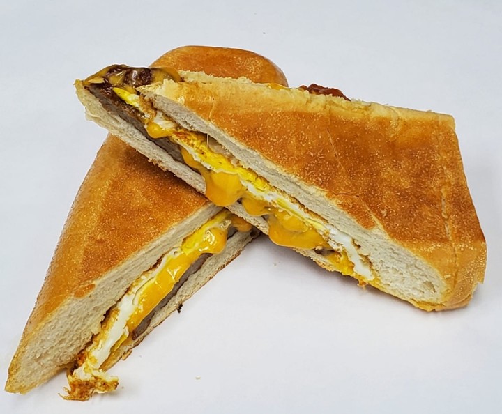 Sausage Egg and cheese sandwich