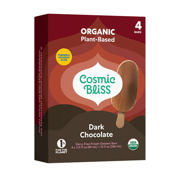 Vegan Dark Chocolate Bar 4 ct. (Cosmic Bliss)