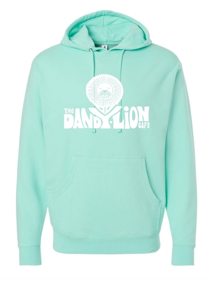 Light Blue Dandy Lion Logo Hoodie XL