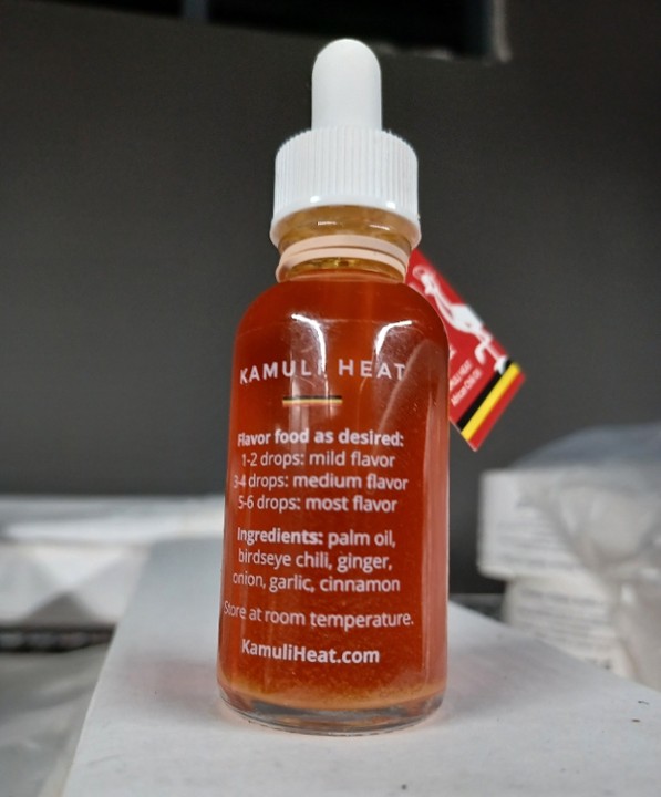 Kamuli Hot Sauce Bottle