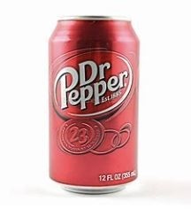CAN, DR PEPPER