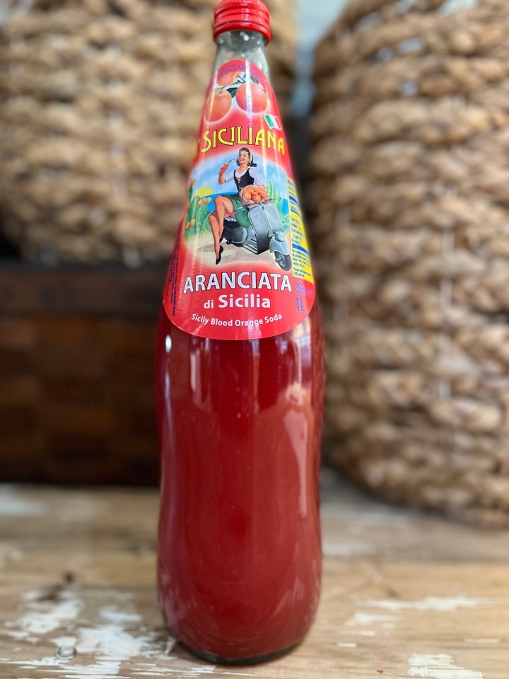 A' Siciliana - Aranciata di Sicilia (Sicily Blood Orange Soda