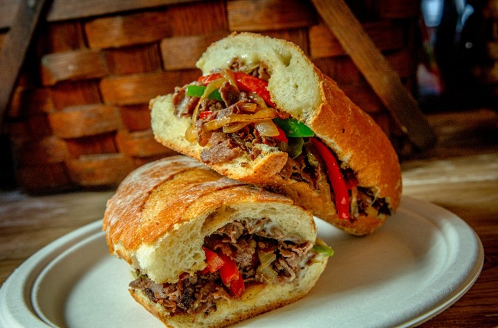 Shaved Steak & Cheese w/Peppers & Onions