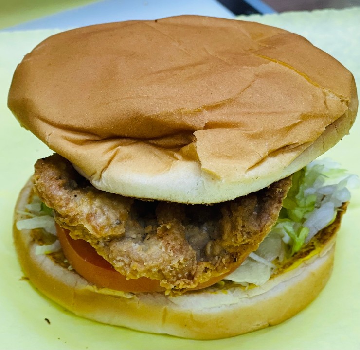 Fried Steak Sandwich