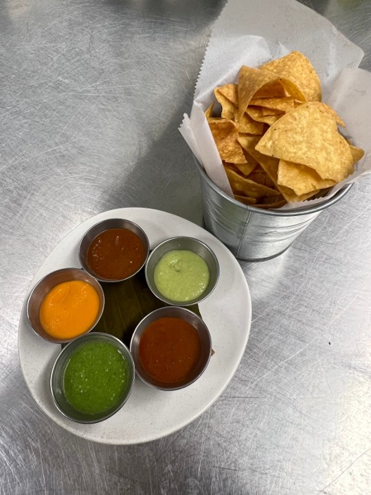 Trio of Salsas with Chips