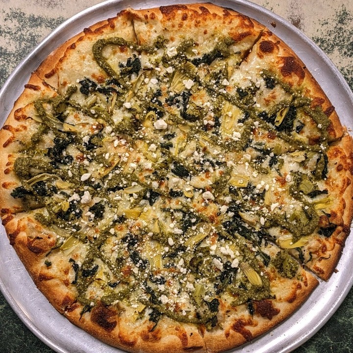 9" Pizza of the Month - Green Pizza