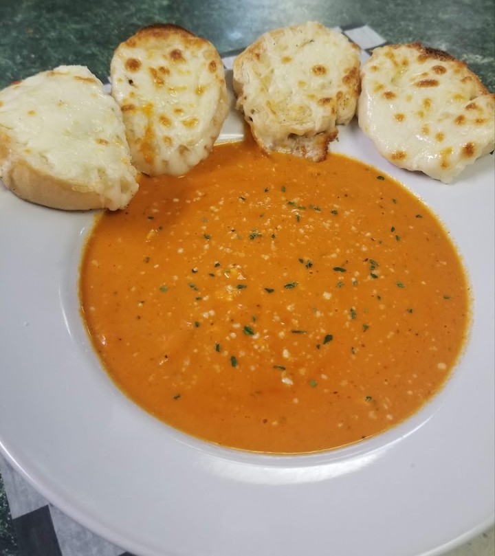 Roasted Red Pepper Gouda Soup