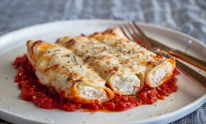 Baked Manicotti