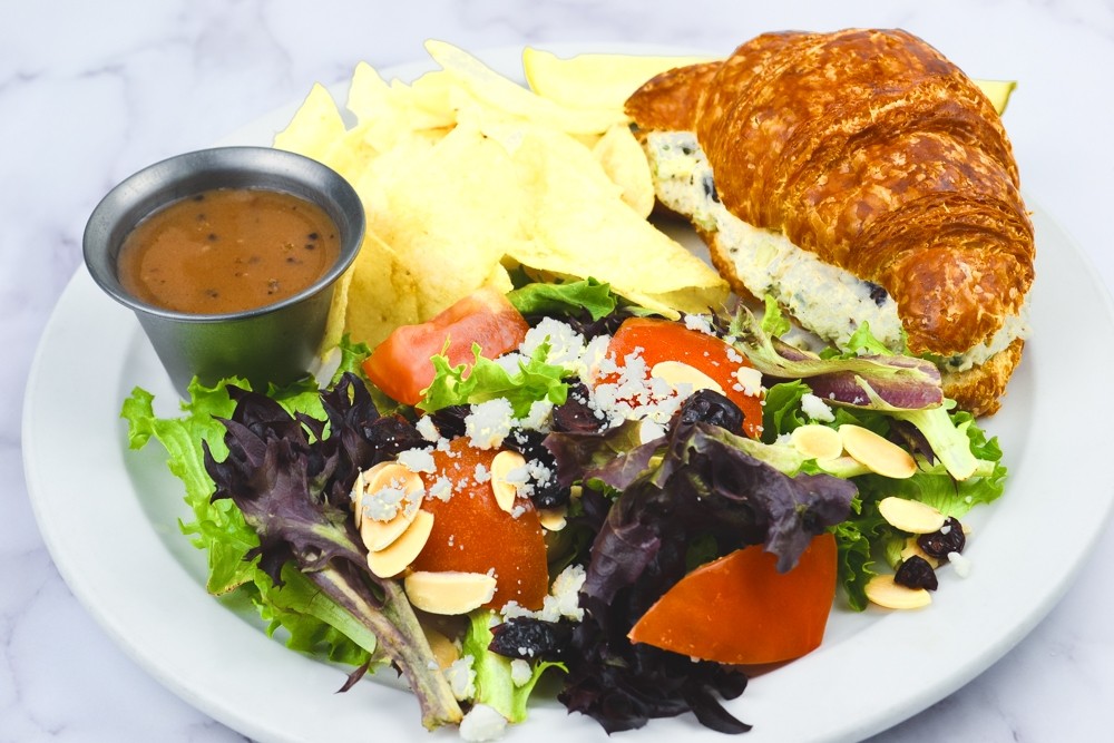 FRENCH CHICKEN SALAD CROISSANT MEAL