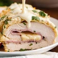 CRISPY CREAMY CHICKEN CORDON BLEU