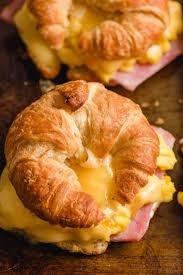 CROISSANT WITH HAM AND CHEESE