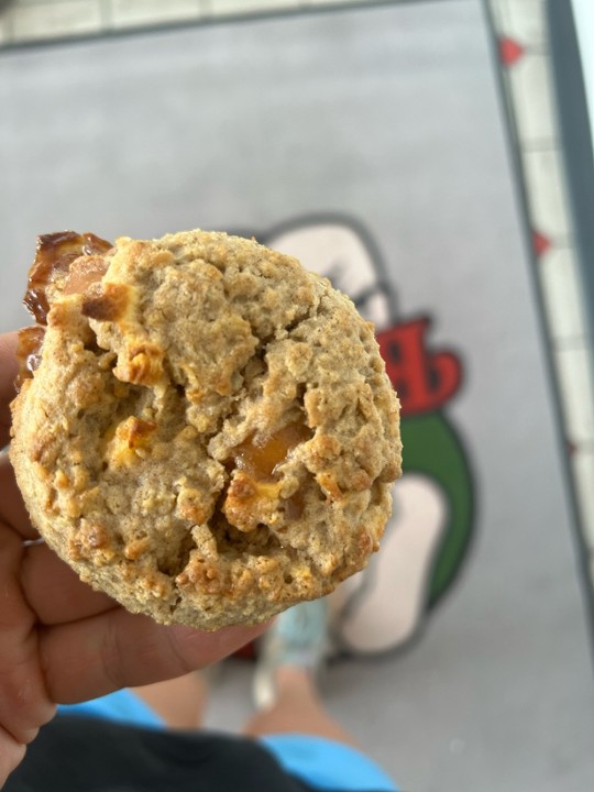 Caramel Apple Oatmeal Cookie