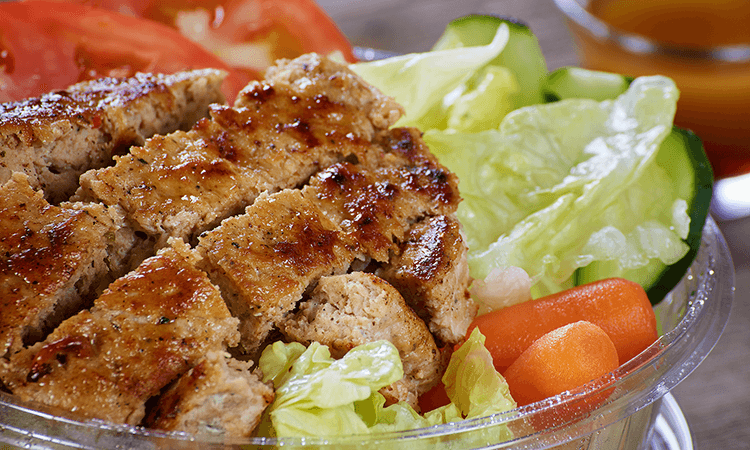 Turkey Burger Salad