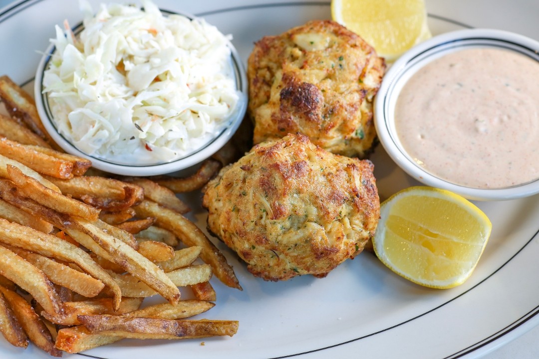 DOUBLE CRAB CAKE PLATTER