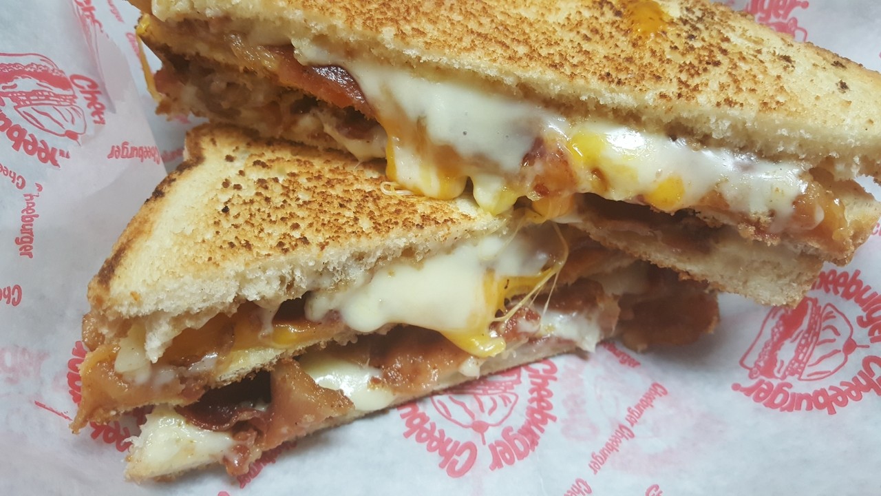 Double Cheese Grilled Cheese;