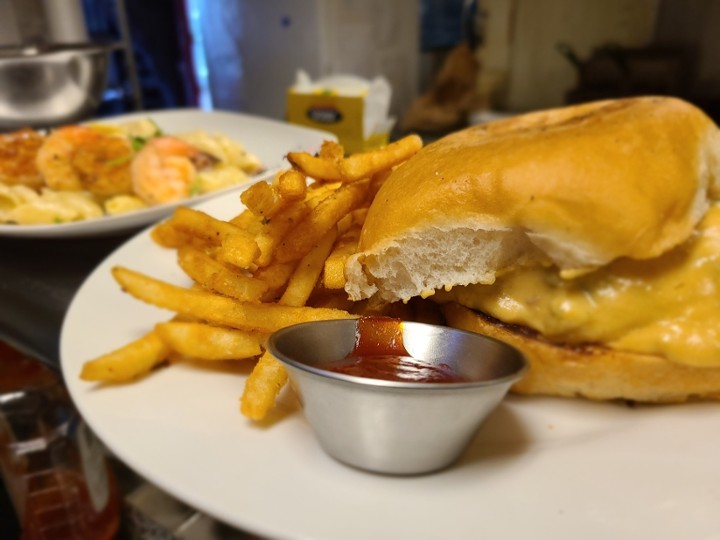 Veggie Burger & Fries