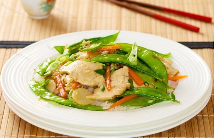 Chicken with Snow Peas