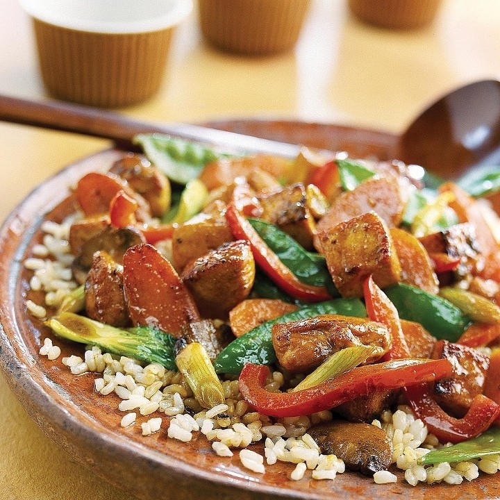Chicken w/ Tofu & Chinese Vegetables
