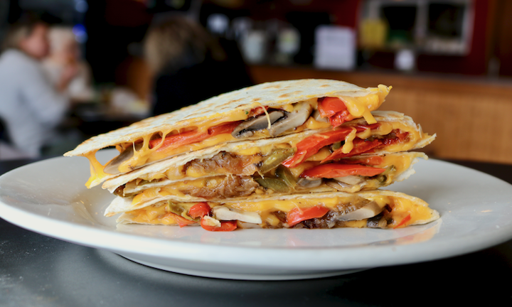 Veggie (Mushrooms & Peppers) Quesadilla