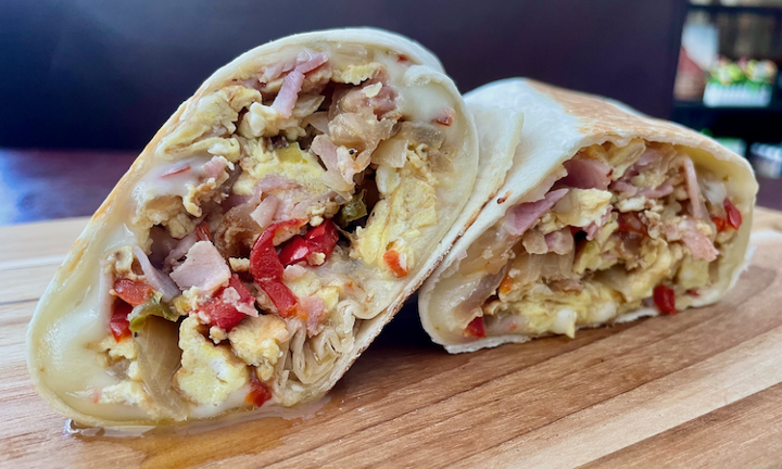 Spicy Western Breakfast Burrito