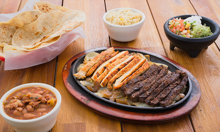 FAJITAS FOR ONE.