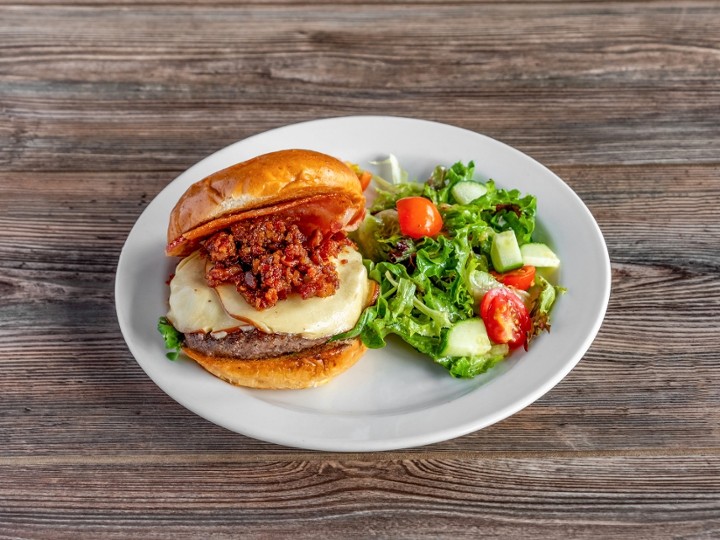 Gouda Bacon Burger