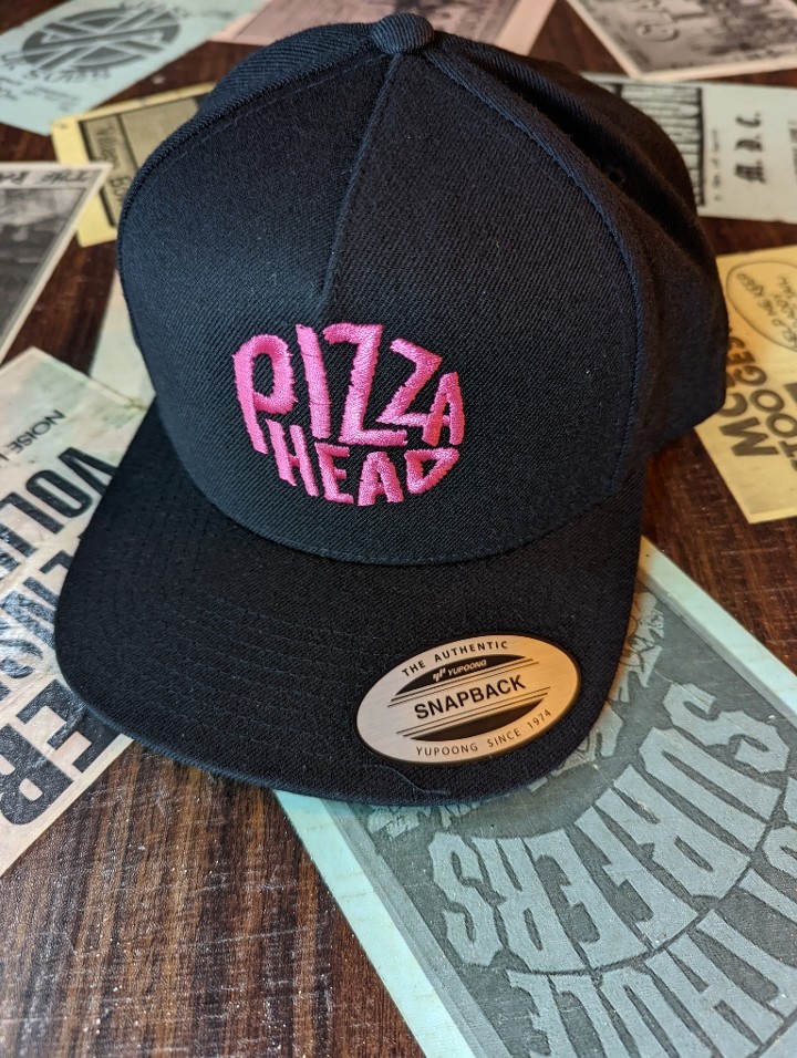 Pizza Head Logo Snapback Hat