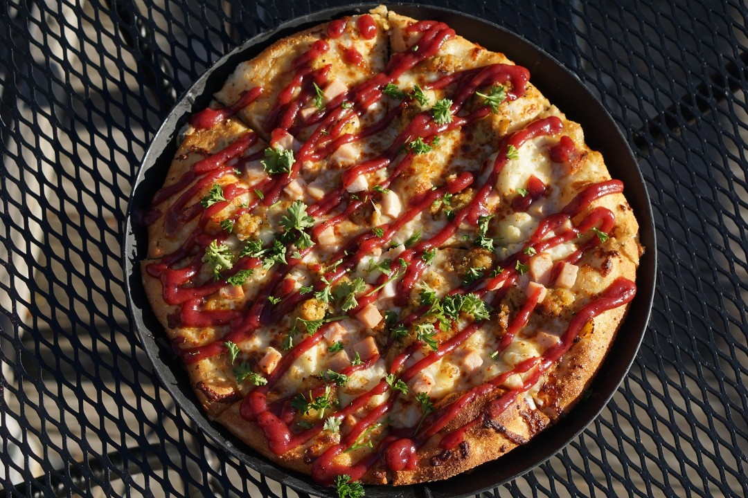 Beef Taco Cast Iron Pizza - Charlotte Shares