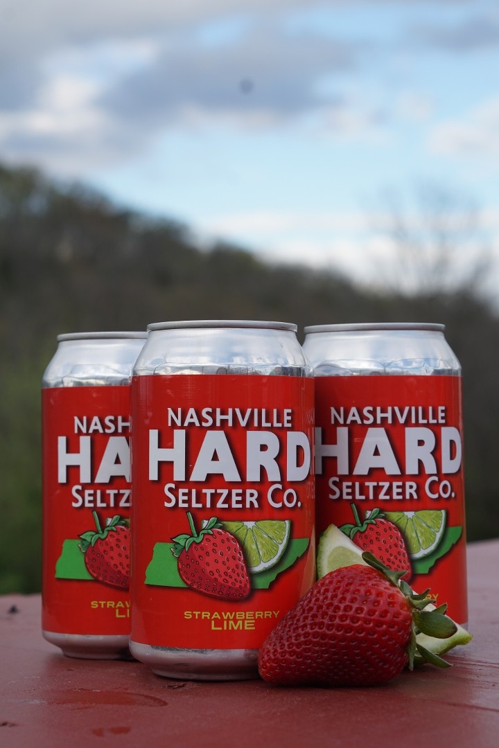 Nashville Hard Seltzer: Strawberry Lime 6pack