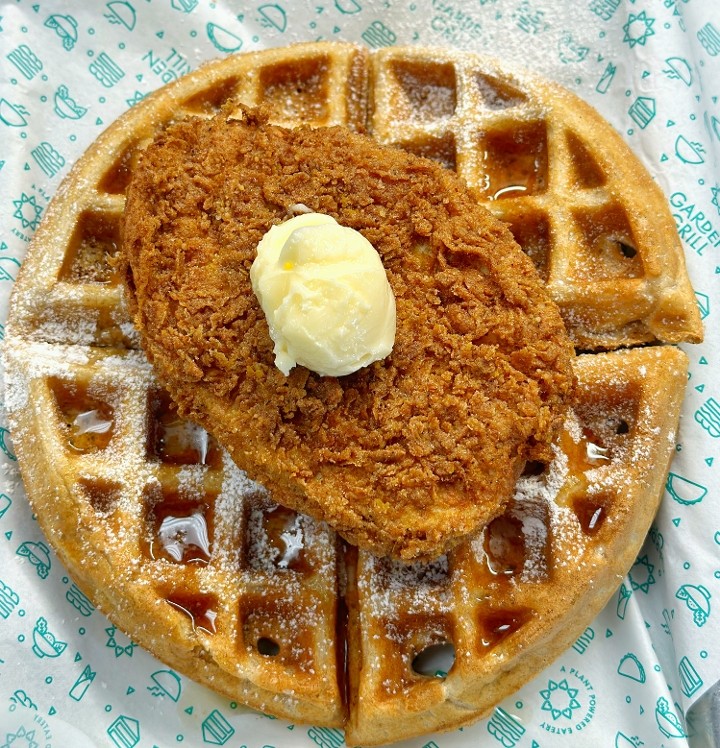 Just Chick'n and Waffles