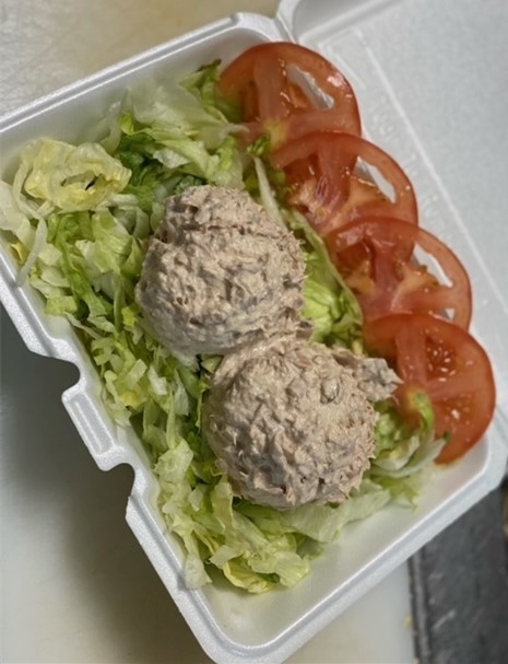 Large Tuna Salad Plate