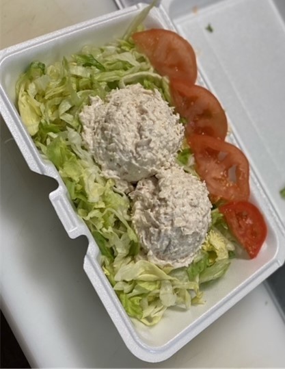 Large Chicken Salad Plate