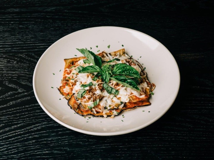 Sausage Eggplant Parmigiana