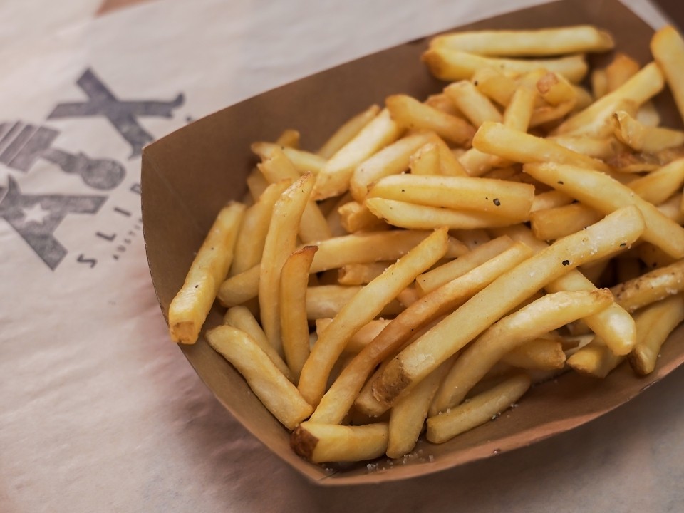 Straight cut fries