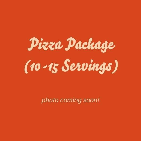 Pizza Package (10-15 Servings)