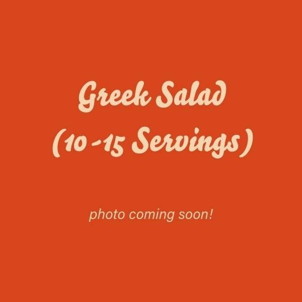Greek Salad (10-15 Servings)