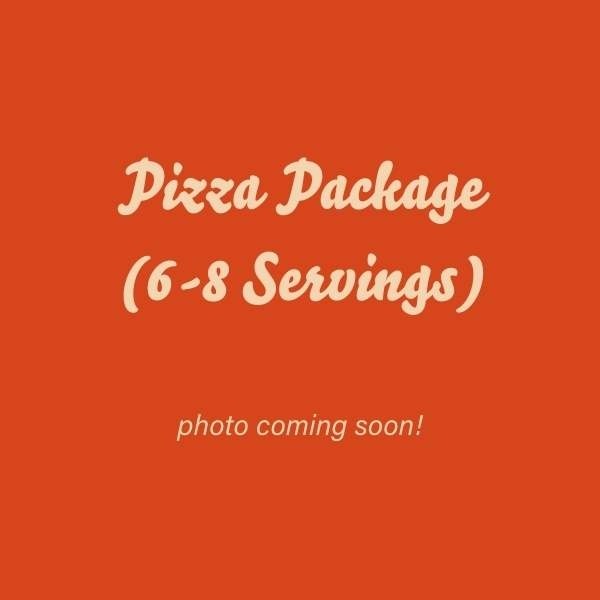 Pizza Package (6-8 Servings)