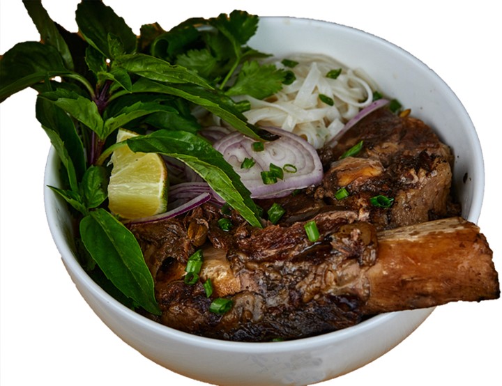 Grilled Beef Back Rib Pho