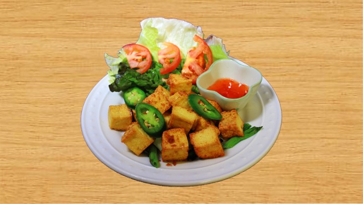 Premium Crispy Vegan Fried Tofu