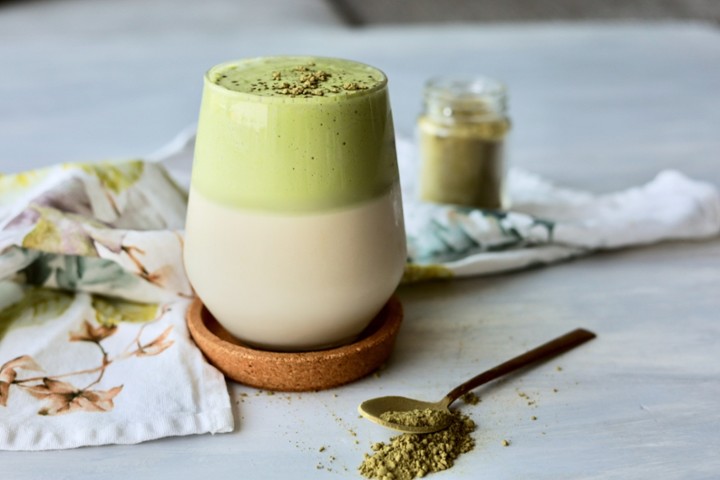 Iced Island Matcha Latte