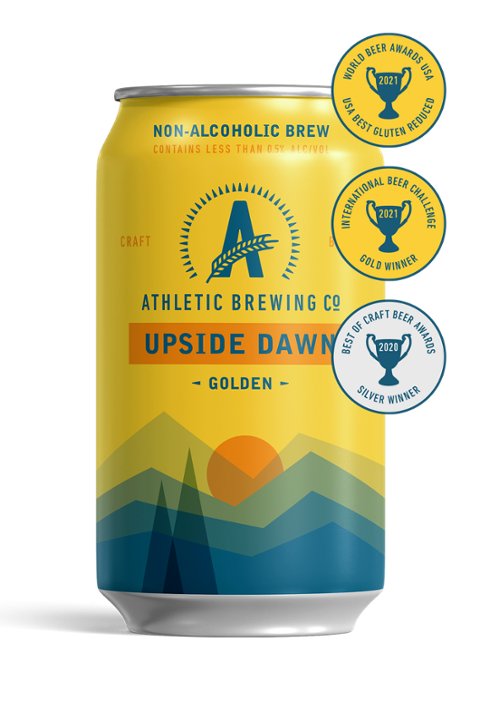 Athletic Brewing - Upside Dawn Golden Ale