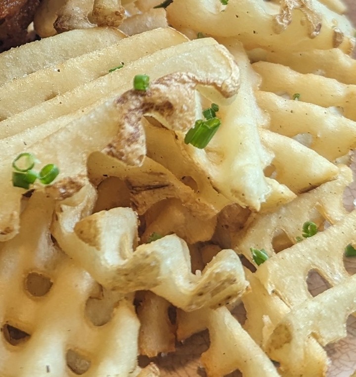 CheeseSte'k Waffle Fries