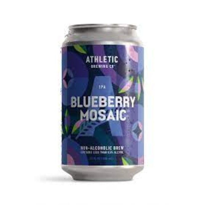 Athletic Brewing- Blueberry Mosaic