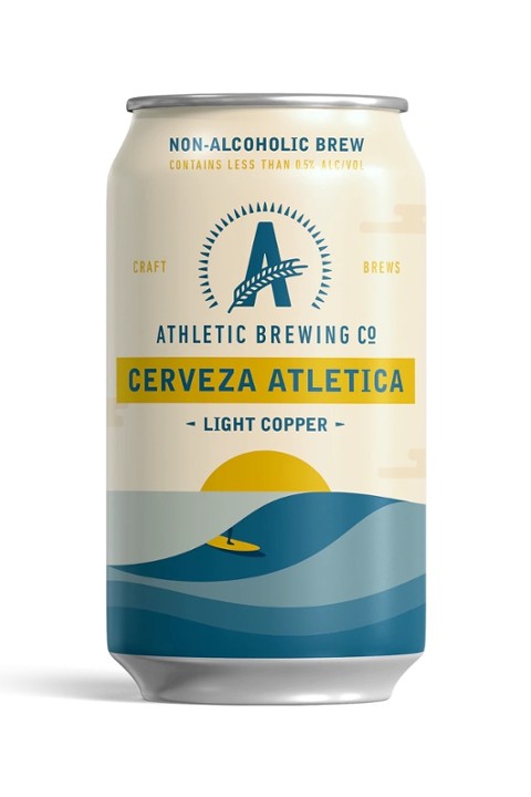 Cerveza Atletica Lager (6 Pack)