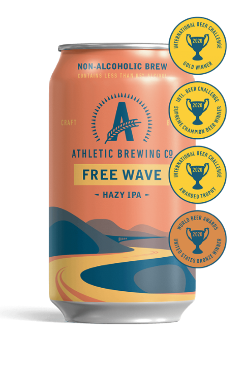 Athletic Brewing - Free Wave IPA