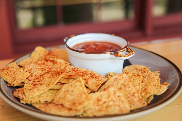 Cellar Salsa with Seasoned Tortilla Chips