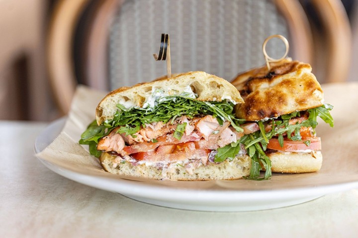 Maple Salmon Sandwich