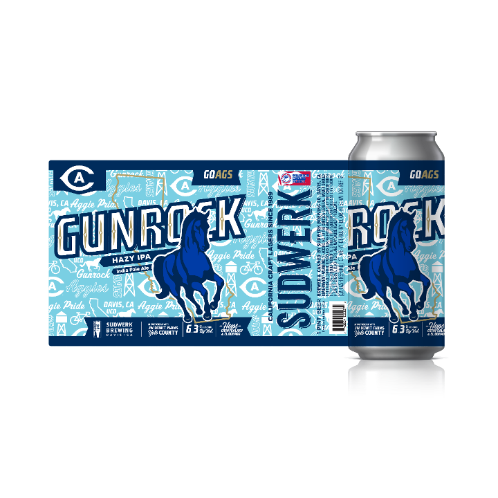 Gunrock Hazy IPA 4x16oz Can 4-Pack